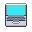 Laptop, pixel-art sprite