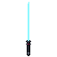 Energy sword, pixel-art sprite