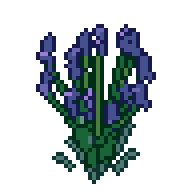 Lavanda, GIF animado de pixel art