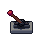 Lever, pixel-art sprite