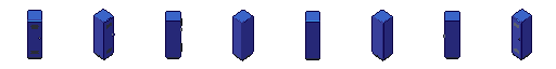 Locker from all 8 sides, animated pixel art