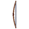 Longbow, pixel-art sprite