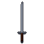 Longsword, pixel-art sprite