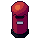Mailbox, pixel-art sprite