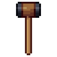Mallet, animated pixel-art GIF