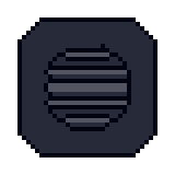 Manhole, animated pixel-art GIF