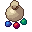 Marbles, pixel-art sprite