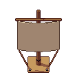 Mast, pixel-art sprite