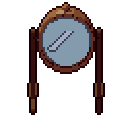 Mirror, animated pixel-art GIF