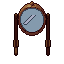 Mirror, pixel-art sprite