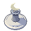 Moon altar, pixel-art sprite