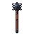 Morning star, pixel-art sprite