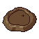 Mud pool, pixel-art sprite