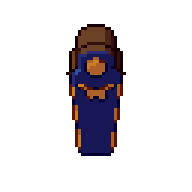 Sarcófago de momia, GIF animado de pixel art