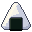 Rice ball, pixel-art sprite