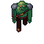 Orc, pixel-art sprite
