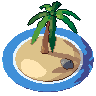 Little island, pixel-art sprite