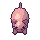 Pig, pixel-art sprite