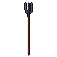 Pitchfork, animated pixel-art GIF