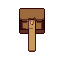 Plank, pixel-art sprite