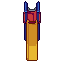 Slide, pixel-art sprite