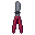 Pliers, pixel-art sprite