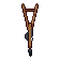 Plough, pixel-art sprite