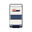 Police car, pixel-art sprite