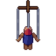Puppet, animated pixel-art GIF