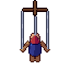 Puppet, pixel-art sprite