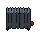 Radiator, pixel-art sprite