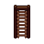 Rope ladder, pixel-art sprite
