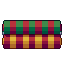 Rolled rugs, pixel-art sprite