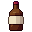 Rum bottle, pixel-art sprite