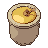 Grain sack, pixel-art sprite