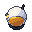 Space helmet, pixel-art sprite