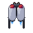 Jetpack, pixel-art sprite