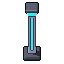 Light strip, pixel-art sprite