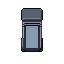 Cryo pod, pixel-art sprite