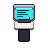 Terminal, pixel-art sprite