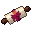 Scroll, pixel-art sprite