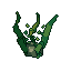 Seaweed, pixel-art sprite