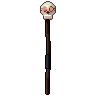 Necromancer staff, pixel-art sprite