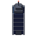 Skyscraper, pixel-art sprite