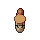 Snail, pixel-art sprite