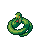 Snake, pixel-art sprite