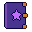 Spellbook, pixel-art sprite