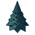 Spruce, pixel-art sprite