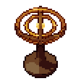 Carte du ciel, GIF animé en pixel art