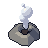 Steam vent, pixel-art sprite